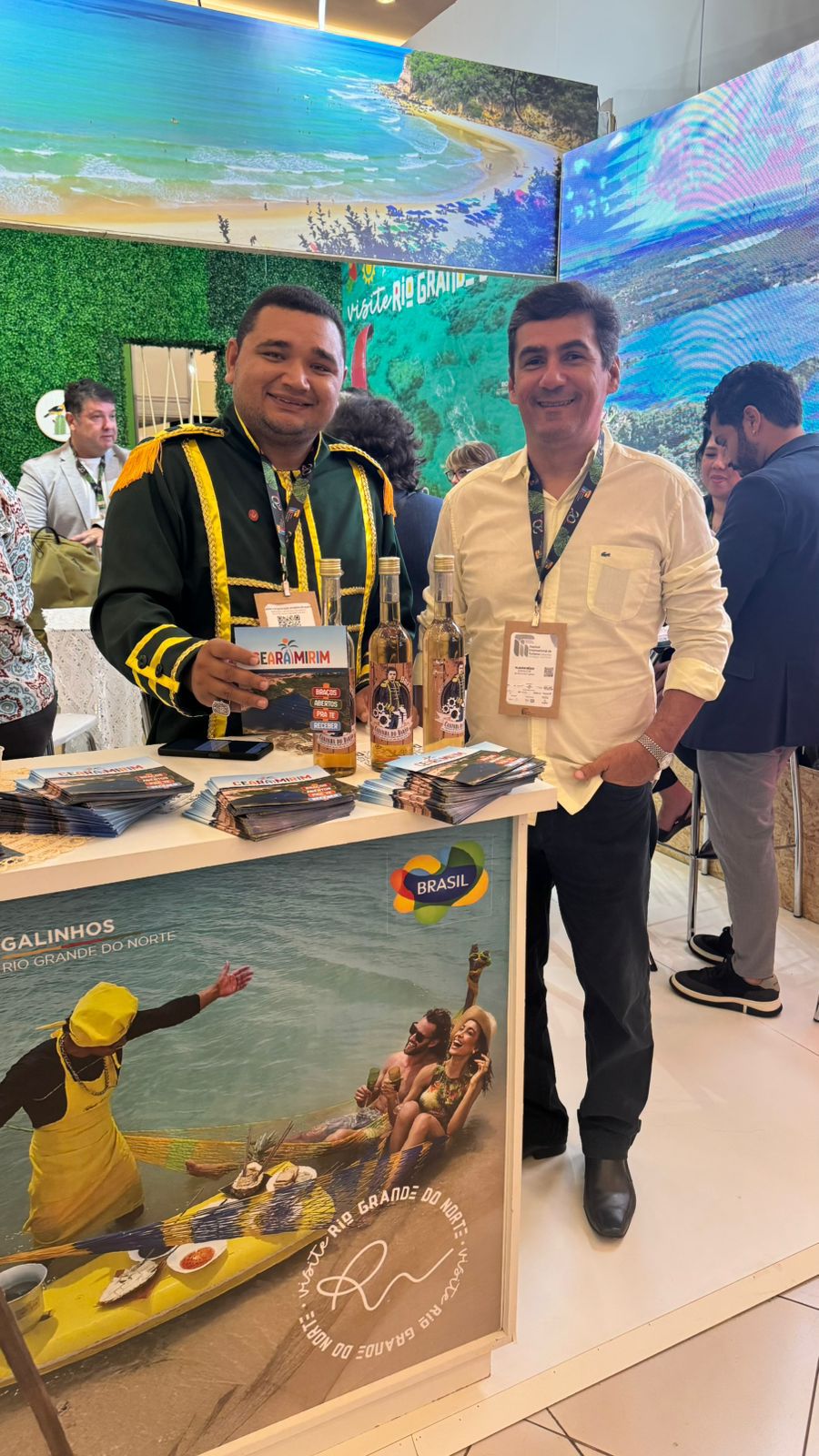 Secretaria de Turismo de Ceará-Mirim marca presença no Festival das Cataratas 2025