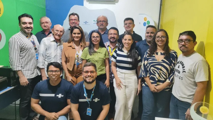 Diretoria do Sebrae, Fecomércio e instituições financeiras visitam Sala do Empreendedor de Macaíba