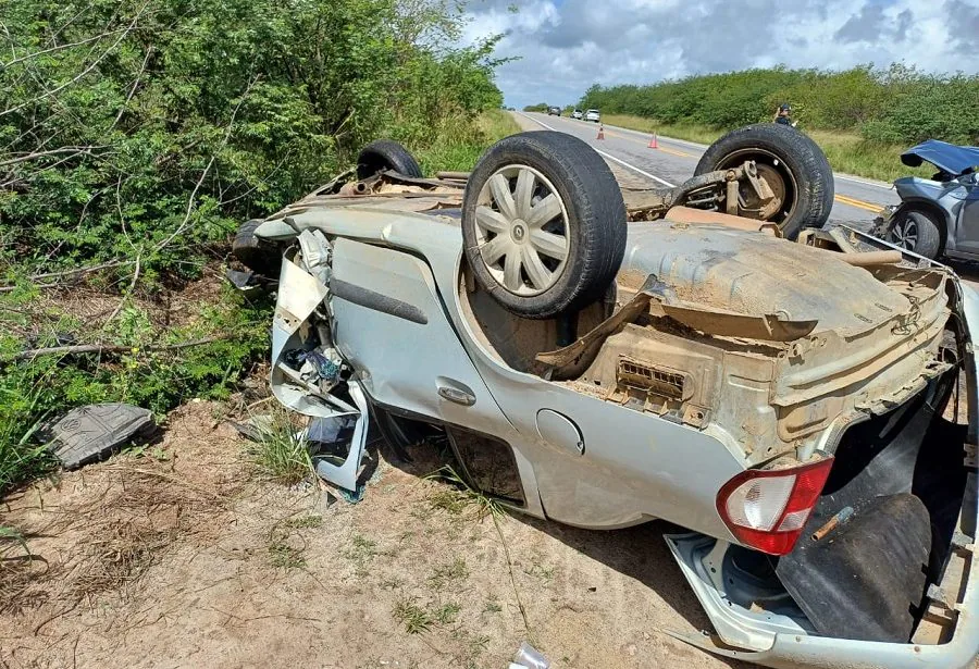 Motorista suspeito de provocar acidente no RN é autuado por homicídio culposo; ele estava em carro alugado