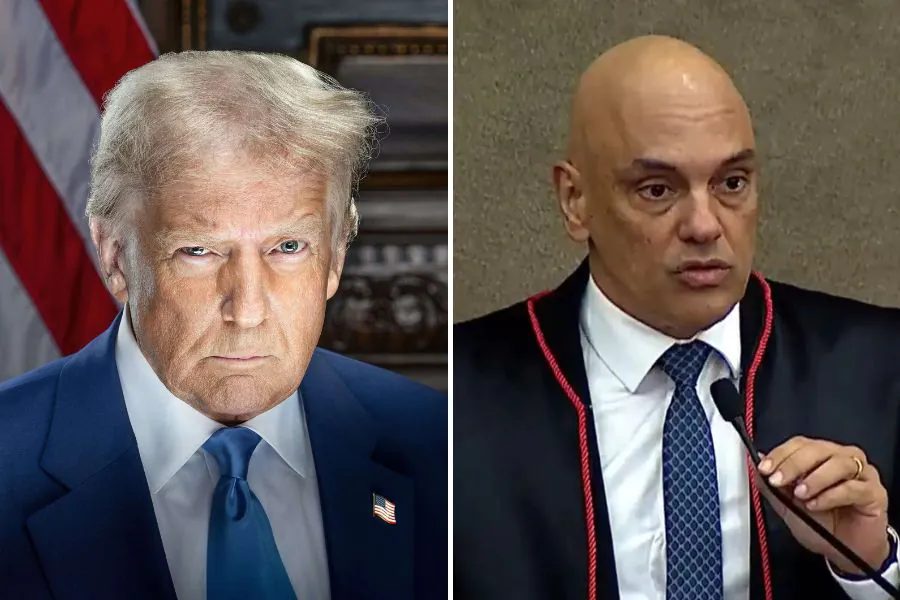 Trump abre processo contra Moraes por censura na Justiça dos EUA