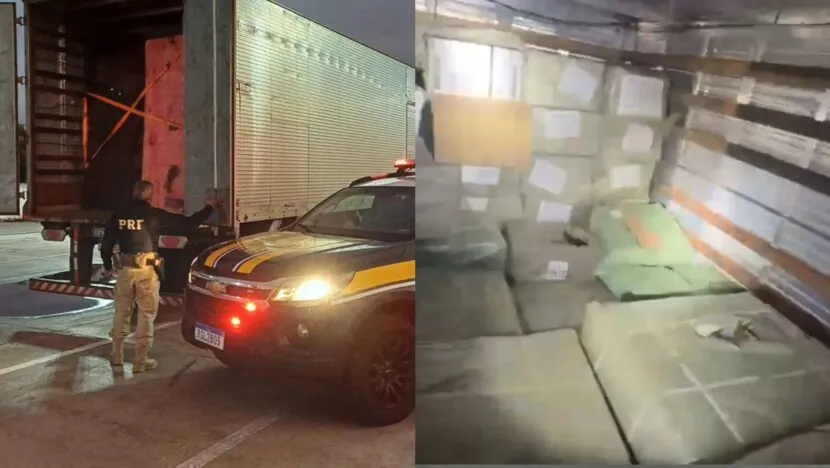 PRF apreende R$ 15 milhões em mercadorias irregulares na BR-304, em Riachuelo
