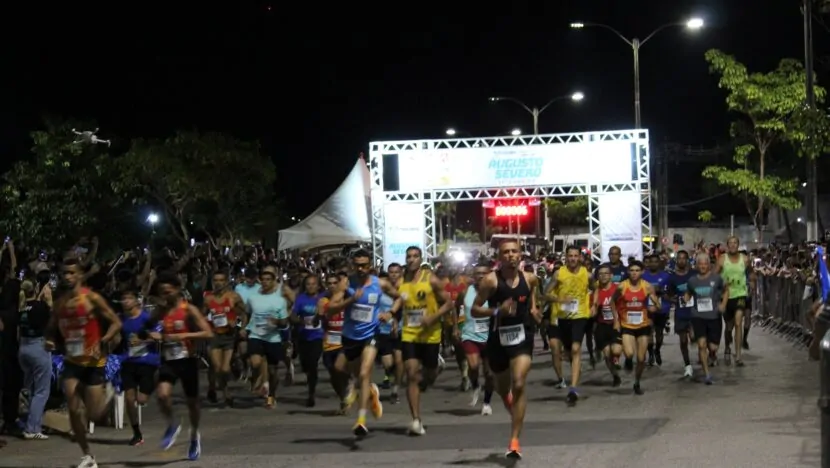 Corrida Augusto Severo reúne 2 mil atletas em Macaíba e bate recorde histórico na 55ª edição
