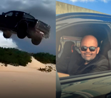 Motorista da Ranger que voou em duna vira garoto-propaganda da Ford no Ceará