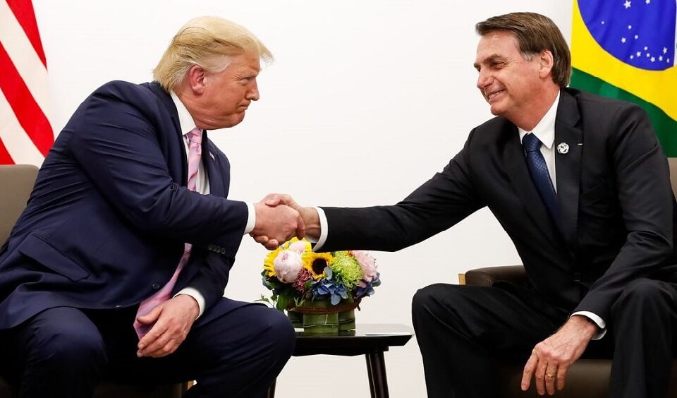 Bolsonaro agradece defesa de Trump e afirma ser vítima de ‘aberração jurídica’