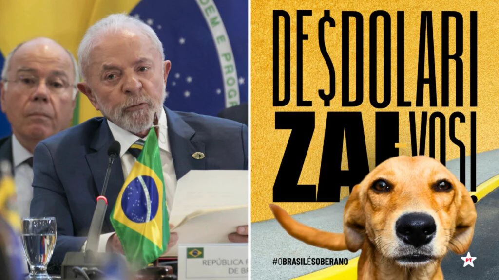 PT investe em campanha para defender desdolarização do Brics