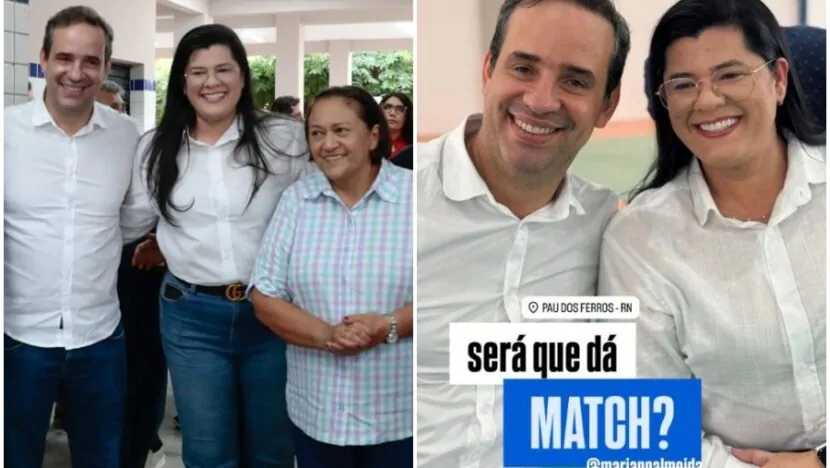 Fátima cita prefeita de Pau dos Ferros, Marianna Almeida, para 2026: ‘Chegou a vice de Cadu’