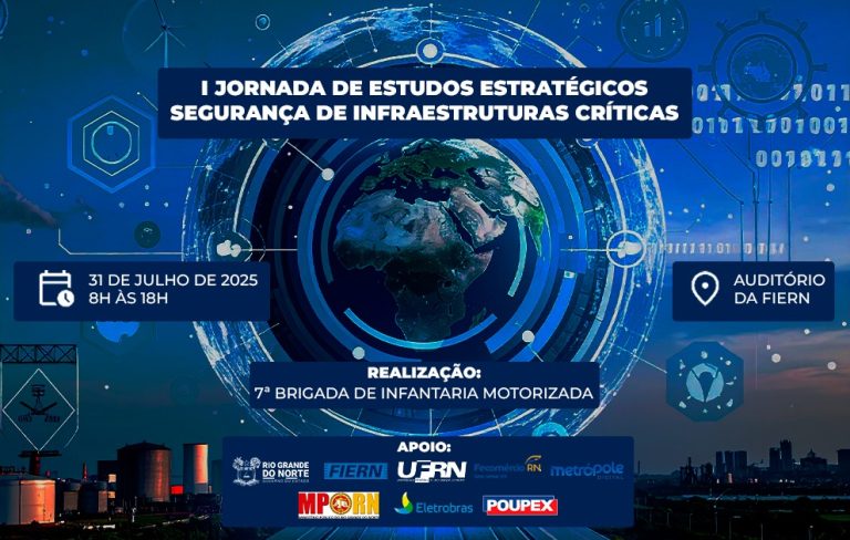 Exército promove em Natal Jornada para debater segurança de estruturas críticas