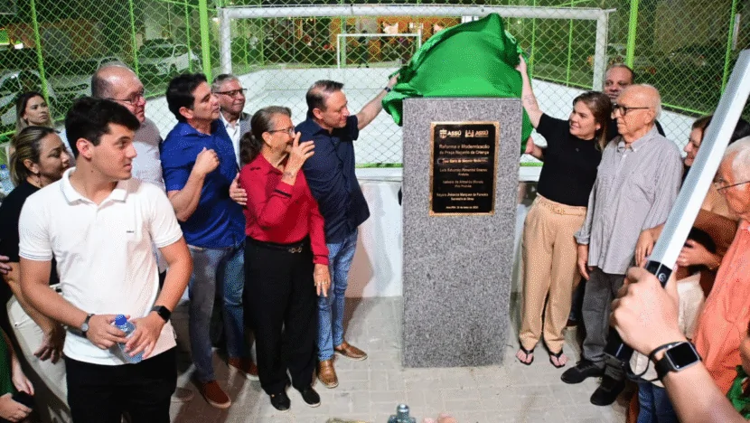 Prefeitura do Assú reinaugura Praça Recanto da Criança com investimento de R$ 942 mil