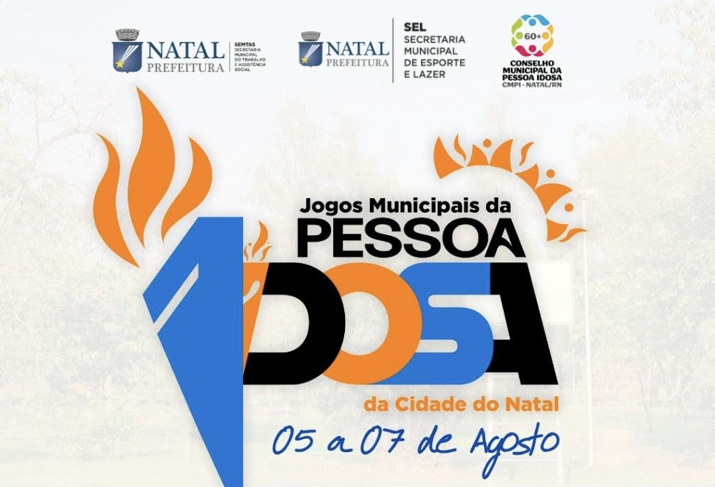 Prefeitura do Natal realiza 5ª edição dos Jogos da Pessoa Idosa com recorde de inscritos