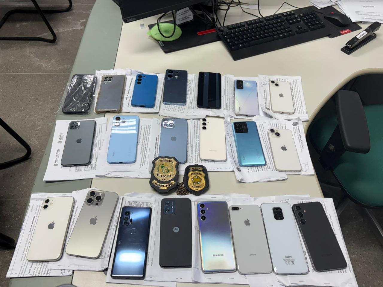 Celulares furtados no Carnaval de Caicó são recuperados no Ceará