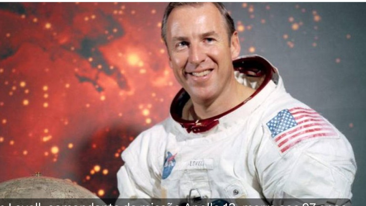 Morre aos 97 anos Jim Lovell, comandante da Apollo 13