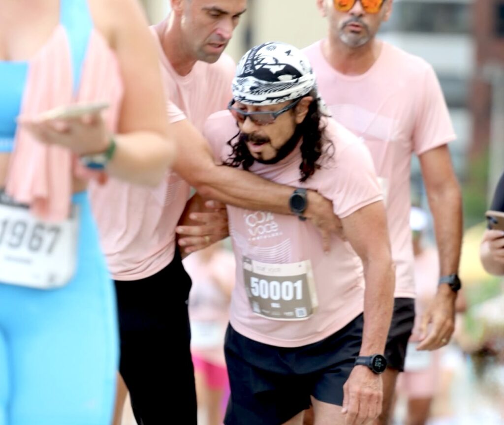 Bell Marques passa mal durante corrida e abandona prova do “100% Você”