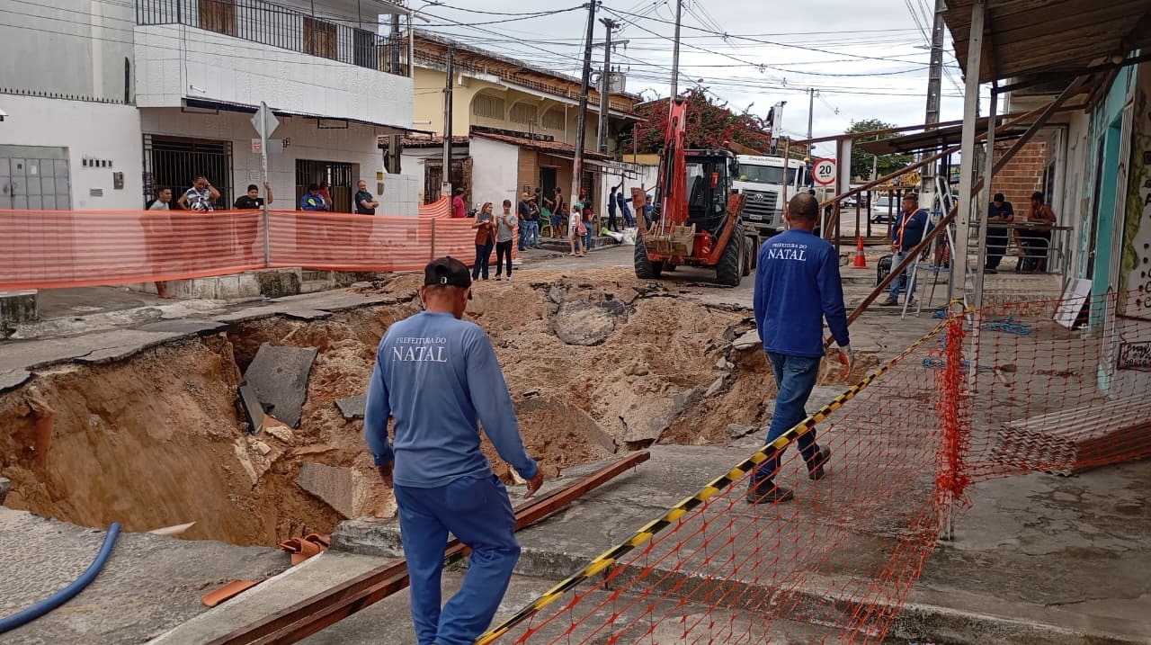 Prefeitura atua para minimizar os efeitos das chuvas em Natal