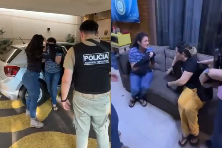 Polícia divulga vídeo da prisão de ex-prefeita Damária Jácome no Paraguai