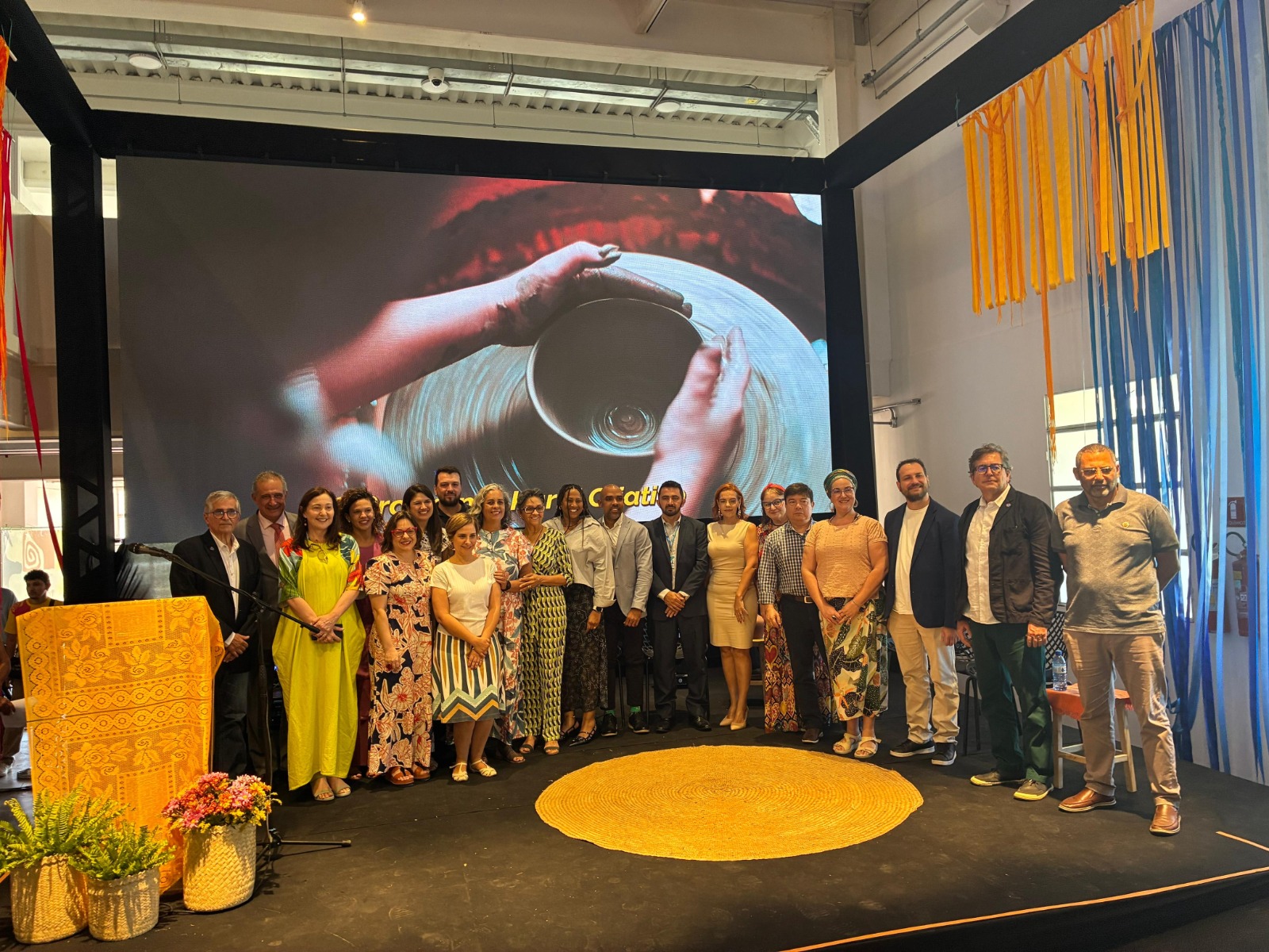 Natal marca presença no lançamento de programas federais de incentivo à cultura no Cariri (CE)