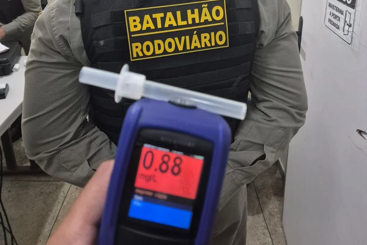Operação Zero Álcool: 232 condutores foram presos por dirigirem embriagados em 2025
