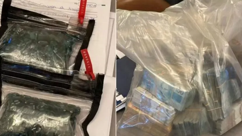 Esmeraldas e pelo menos R$ 300 mil em dinheiro vivo são apreendidos em operação contra dono da Ultrafarma