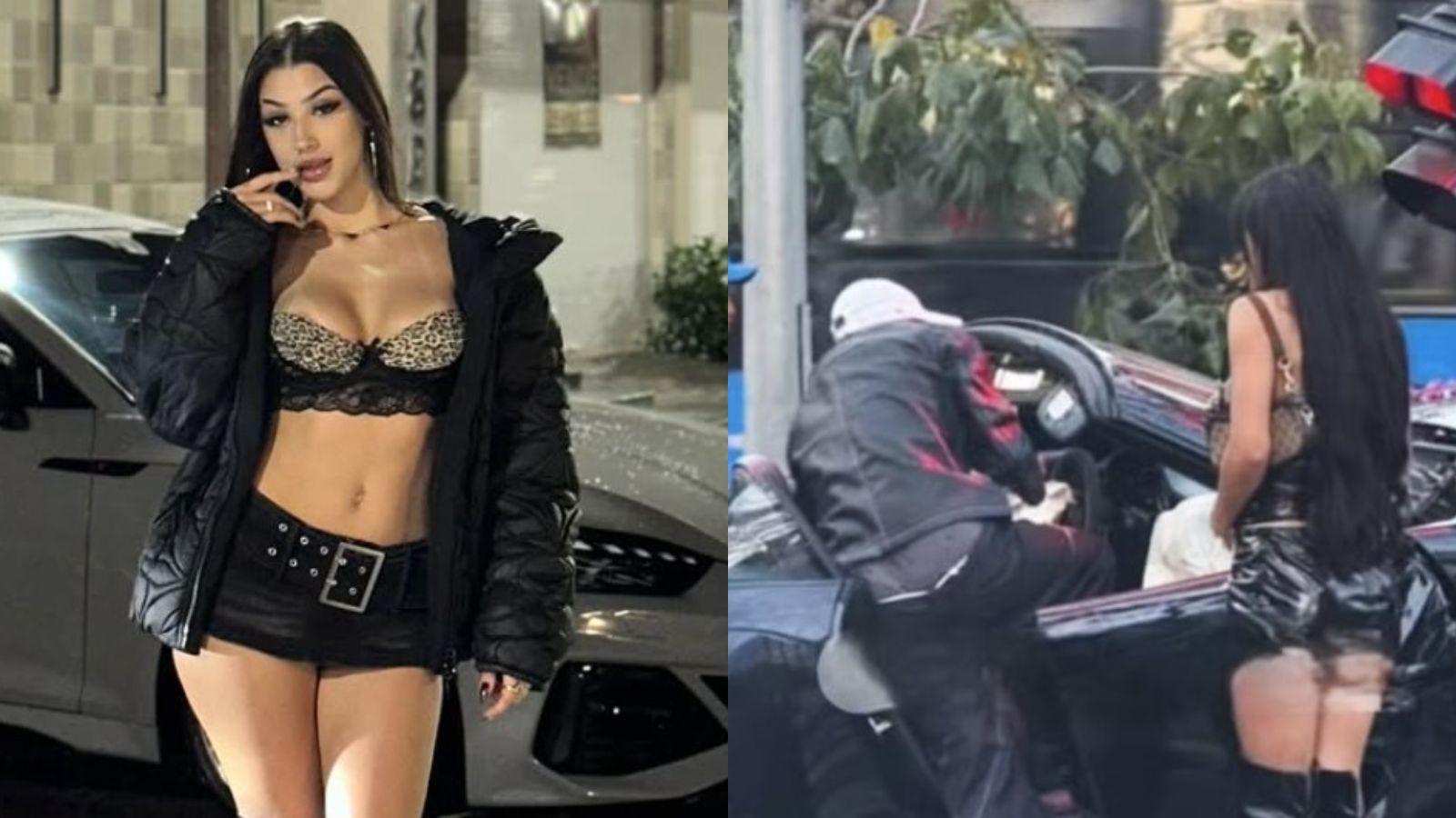 Casal de influenciadores Bia Miranda e Gato Pretto bate porsche em poste: ‘1,5 milhão no lixo’