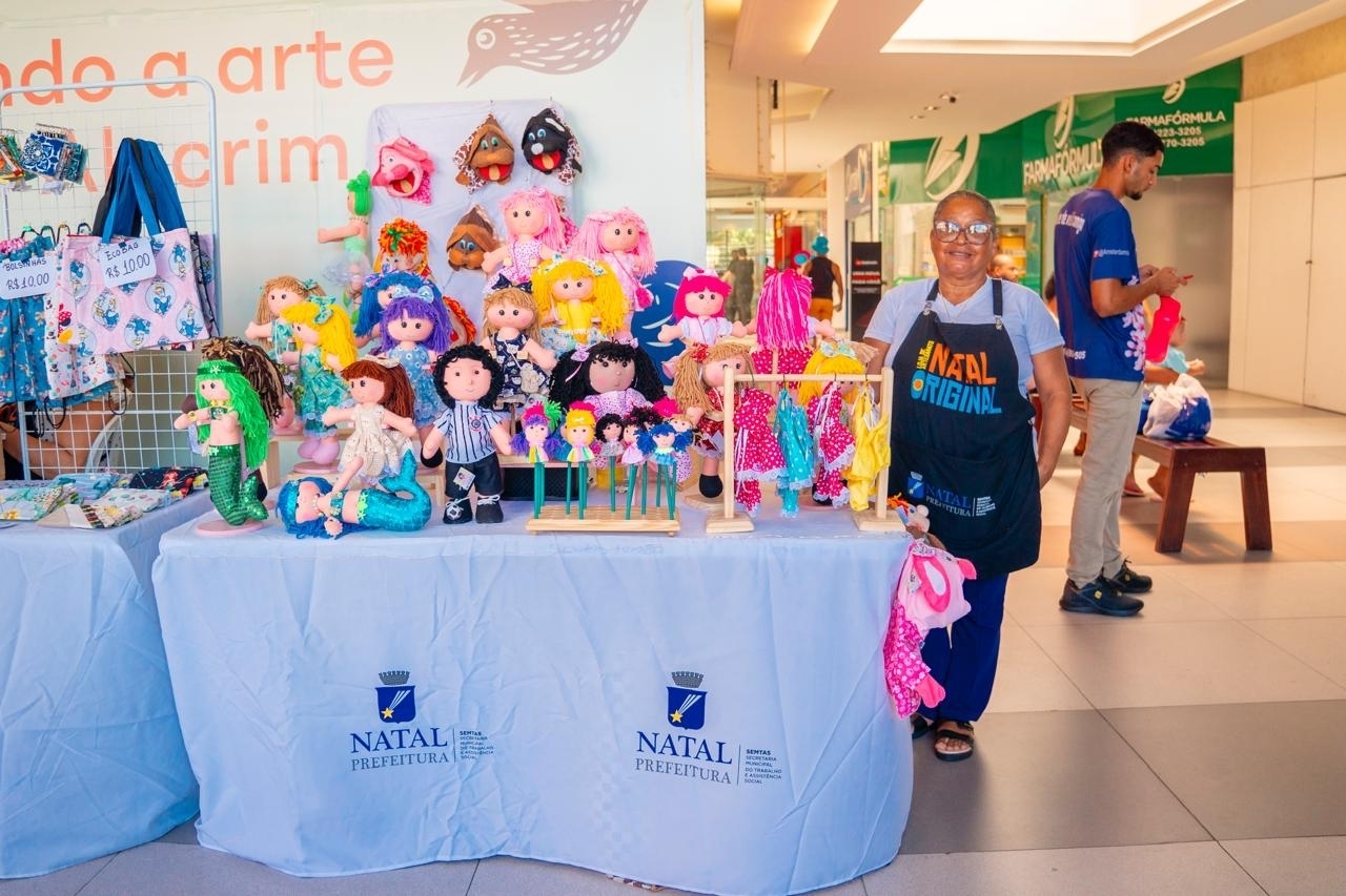 Prefeitura de Natal impulsiona artesanato local com edição do Shopping 10 Cultural