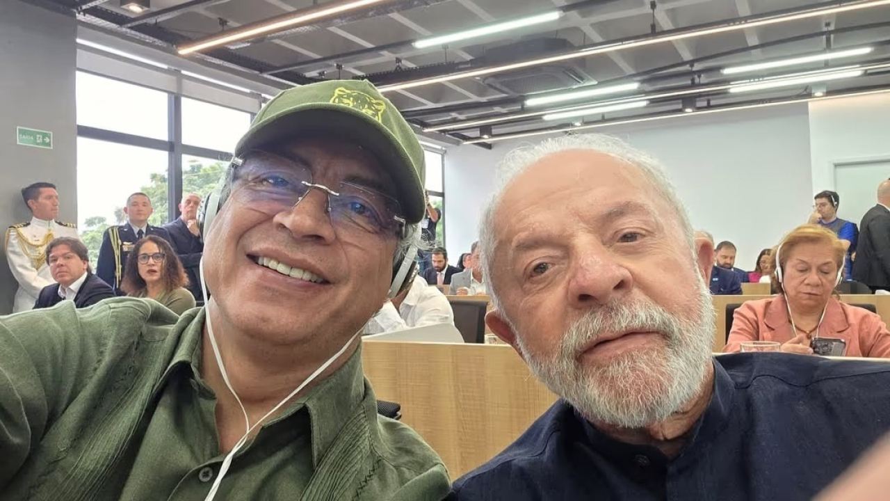 Soberania da cocaína é defendida pelo presidente da Colômbia em reunião com Lula