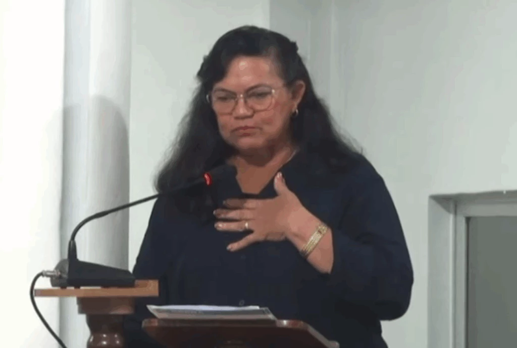 Vereadora afirma que é a favor de violência contra as mulheres