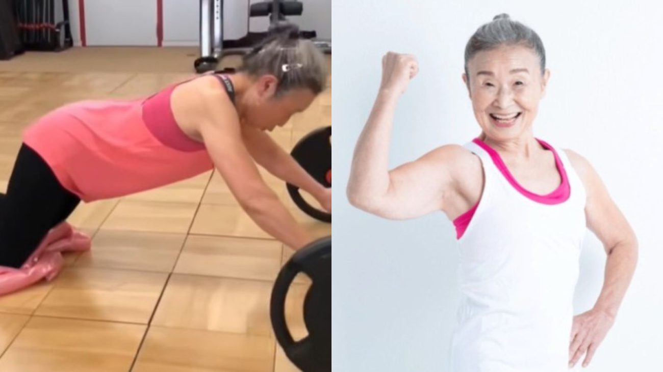 Personal sarada de 94 anos revela os 4 exercícios para nunca perder massa muscular
