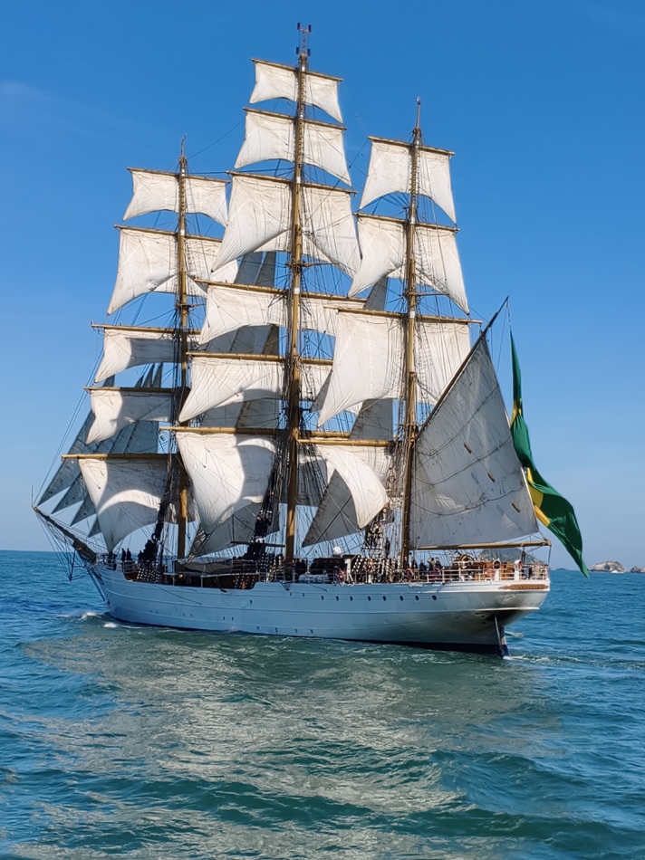 Navio-veleiro 'Cisne Branco' será aberto para visitação gratuita em Natal no domingo