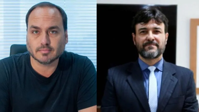 Carlos Bolsonaro rebate secretário do RN após postagem polêmica sobre ex-presidente