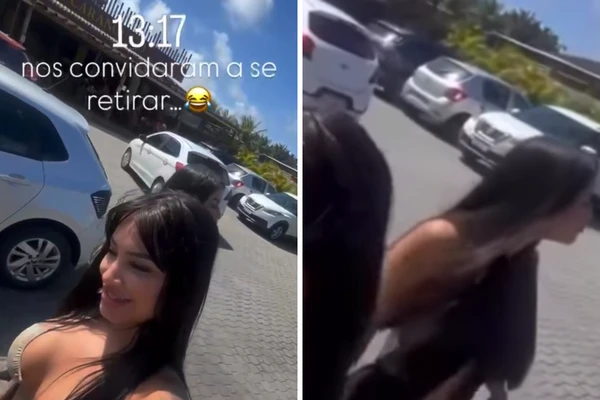 Blogueira é retirada de restaurante em Salvador por causa de roupa: 'Vergonhoso'