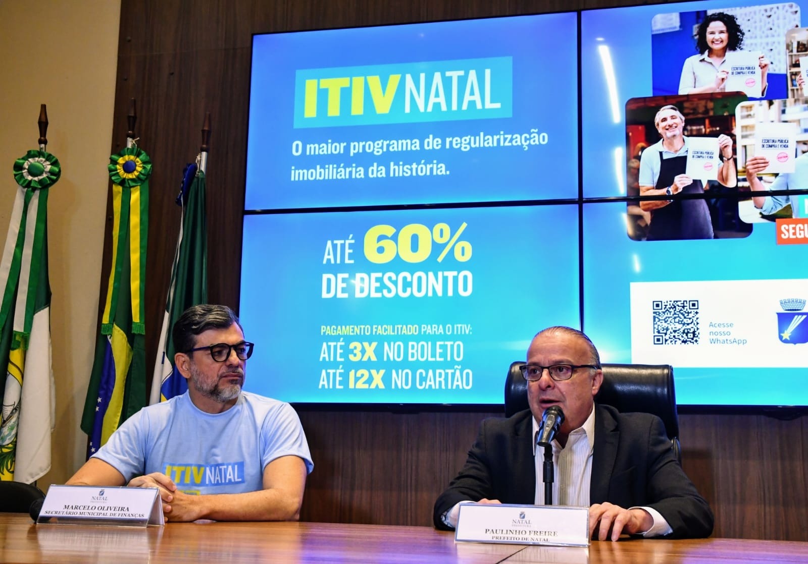 Prefeitura lança ITIV Natal com descontos de até 60% para regularização de imóveis