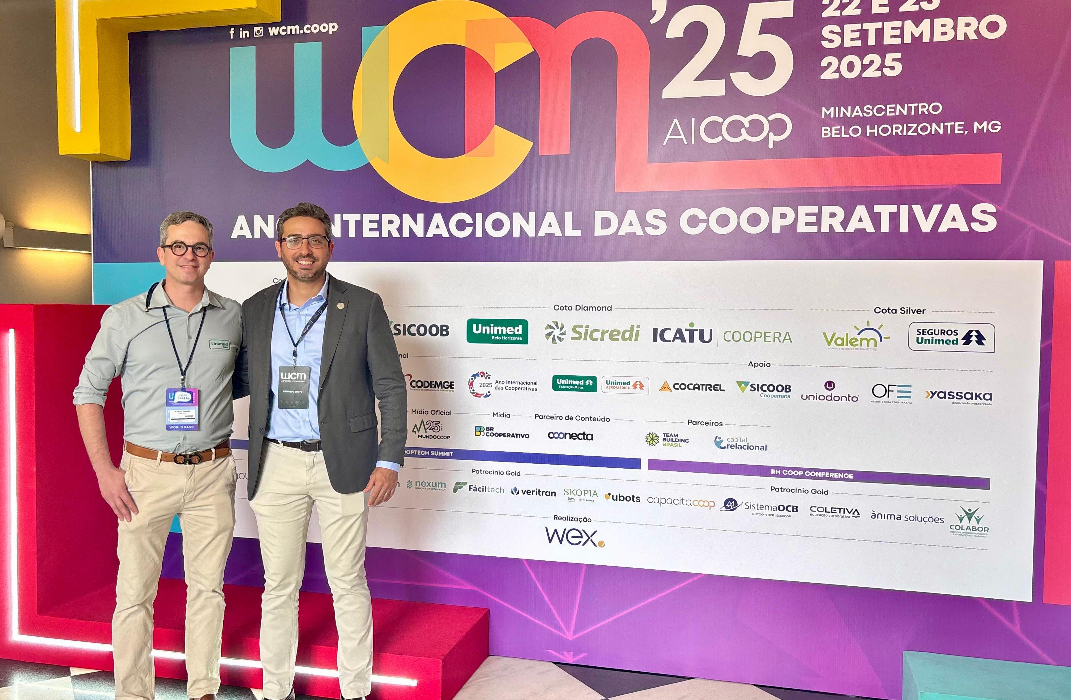 Dr. Márcio Rêgo representa Unimed Natal no Congresso Internacional das Cooperativas em Belo Horizonte/MG