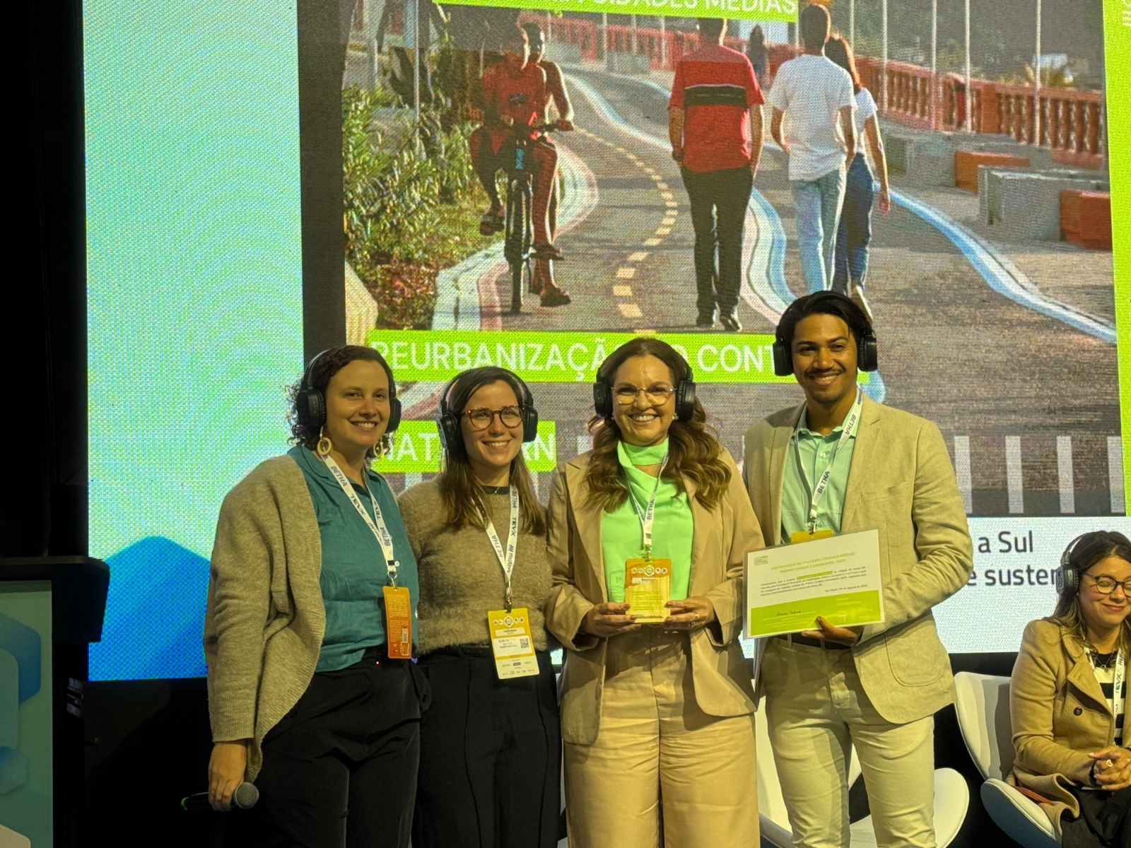 Natal conquista Prêmio Cidade Caminhável 2025 em São Paulo