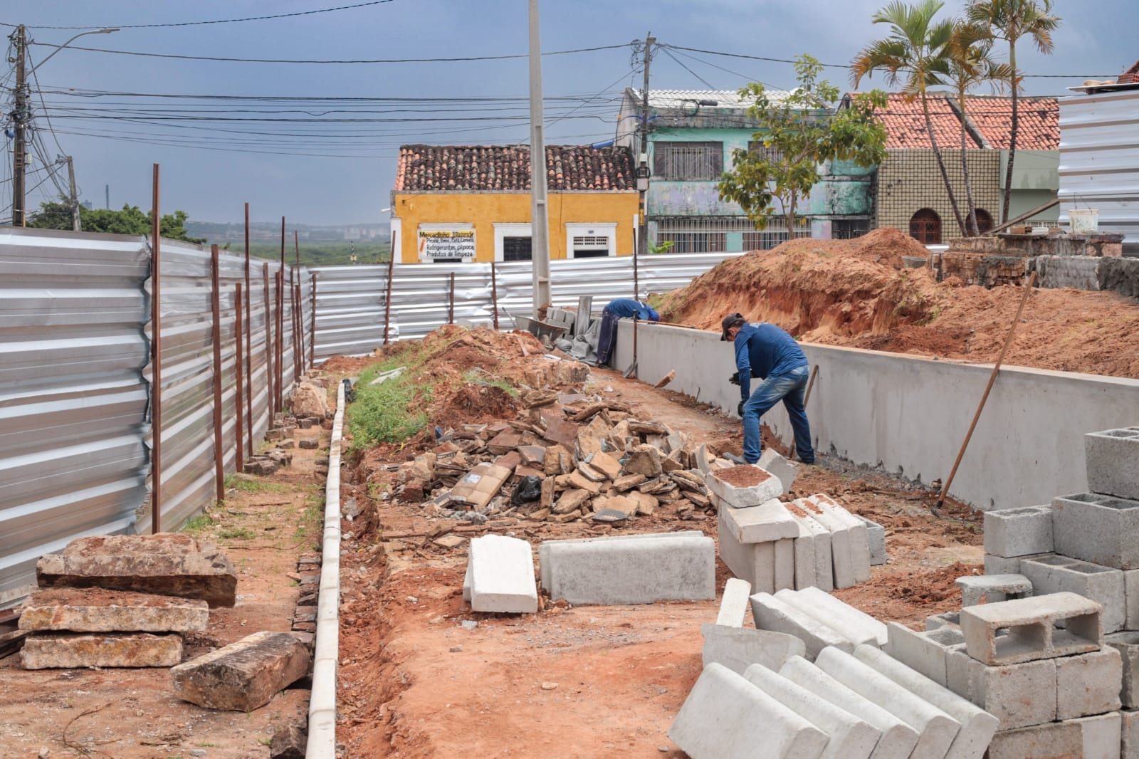 Prefeitura do Natal revitaliza Praça João Tibúrcio, na Cidade Alta