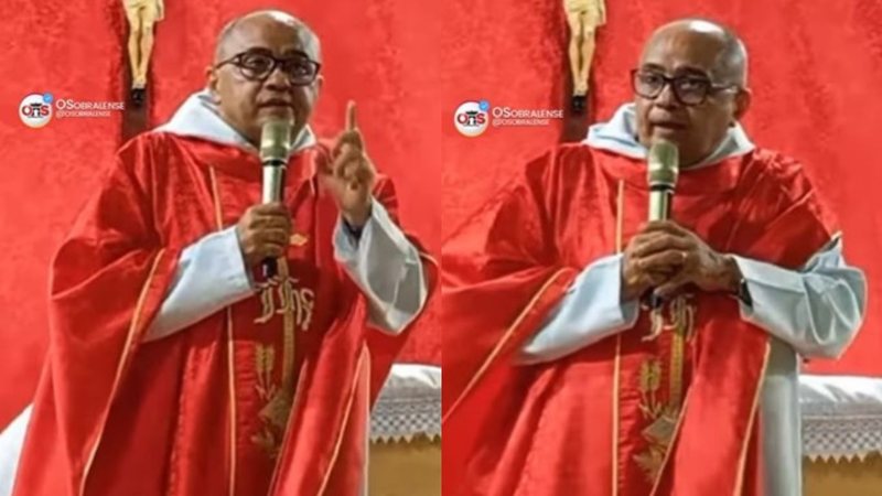 Em missa, padre dispara contra emissora de TV: "anti-igreja" e "anti-família"