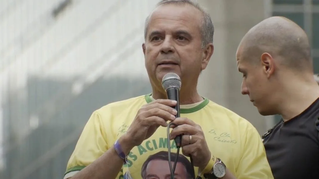 Rogério Marinho pede volta de Bolsonaro em discurso na Avenida Paulista