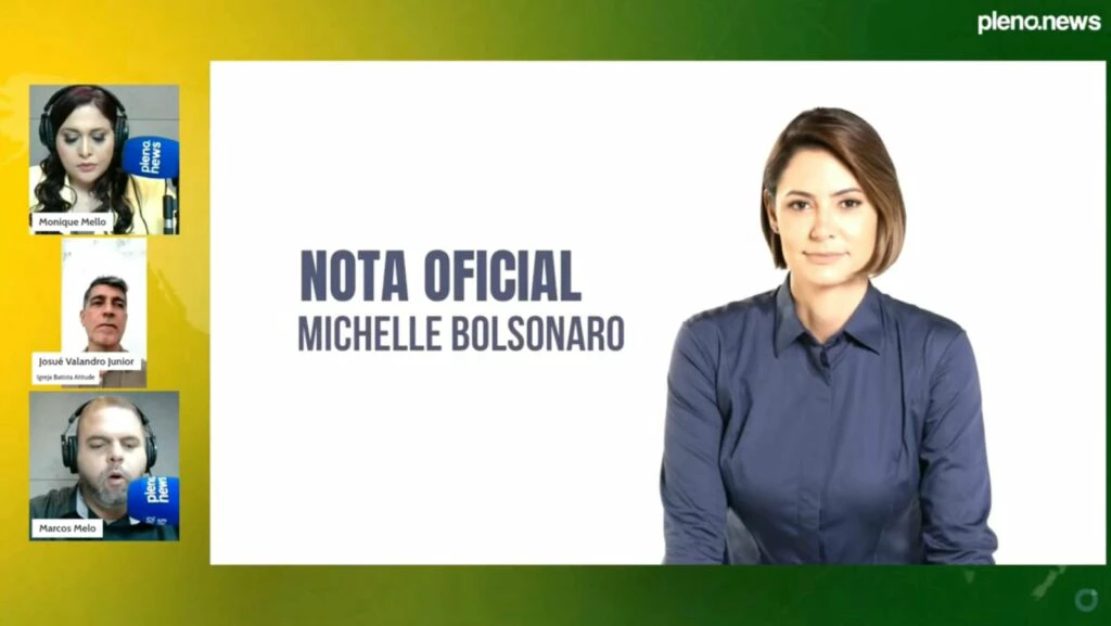 Michelle Bolsonaro: “A tríade da maldade vem quebrando regras”
