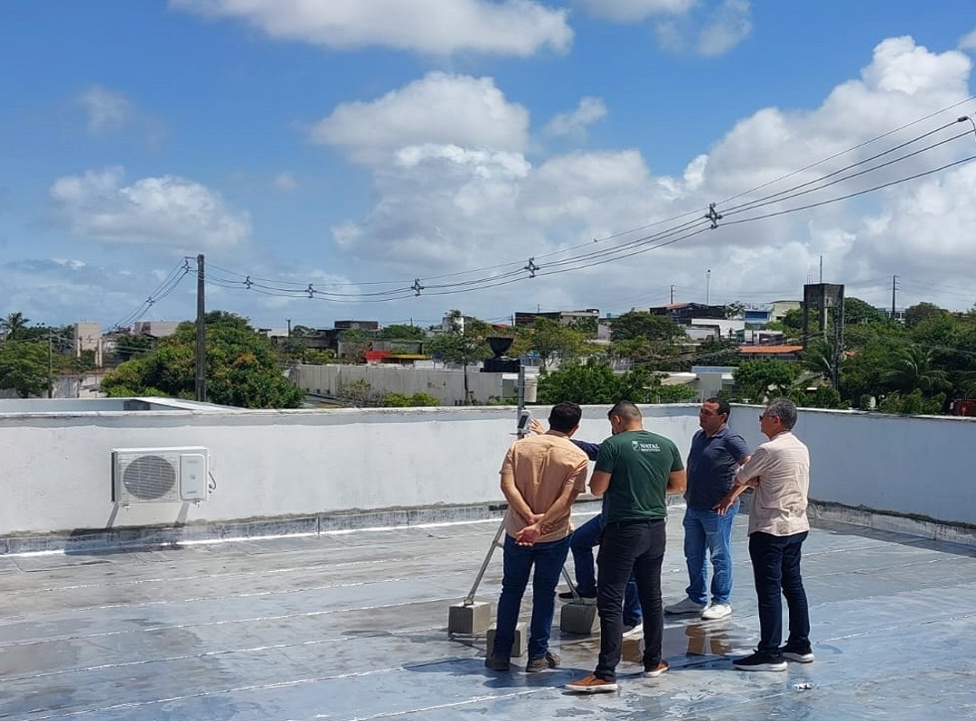 Prefeitura de Natal avança com a implantação de equipamentos de monitoramento climático