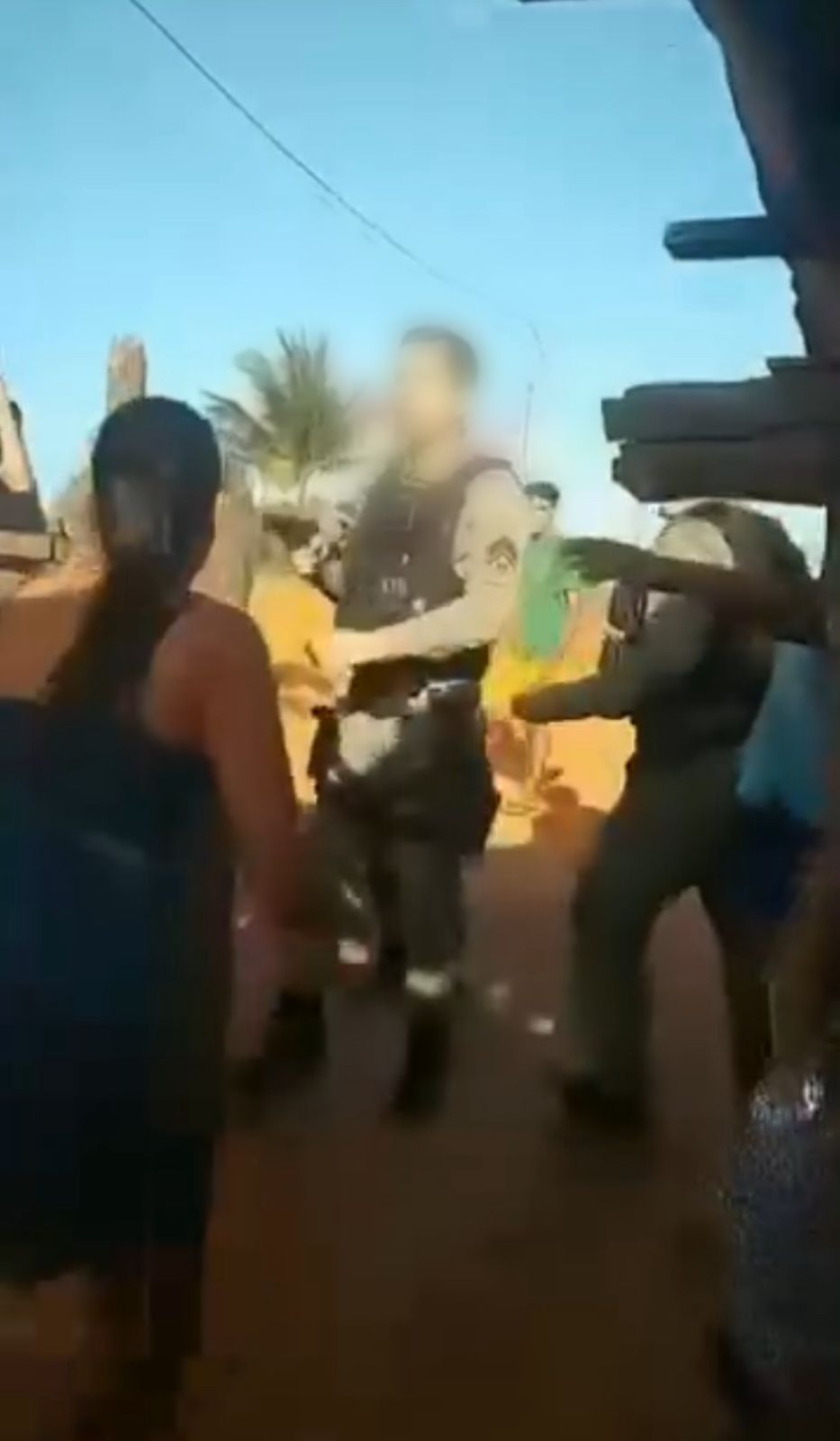 Policiais são ameaçados com facão e pedaço de madeira em ocorrência no RN