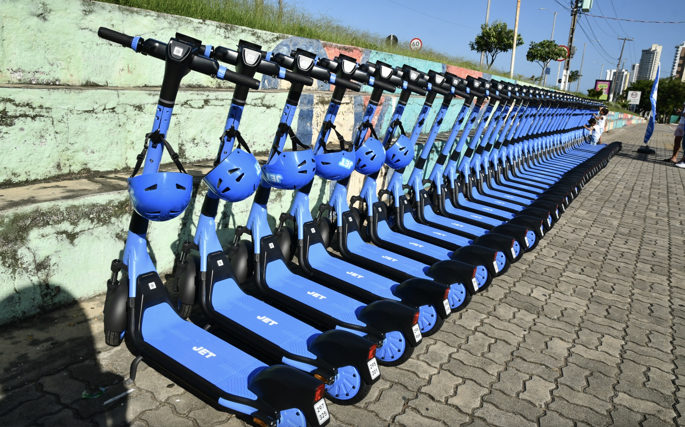 Patinetes elétricos somam 36 mil viagens e 22 mil usuários em 10 dias