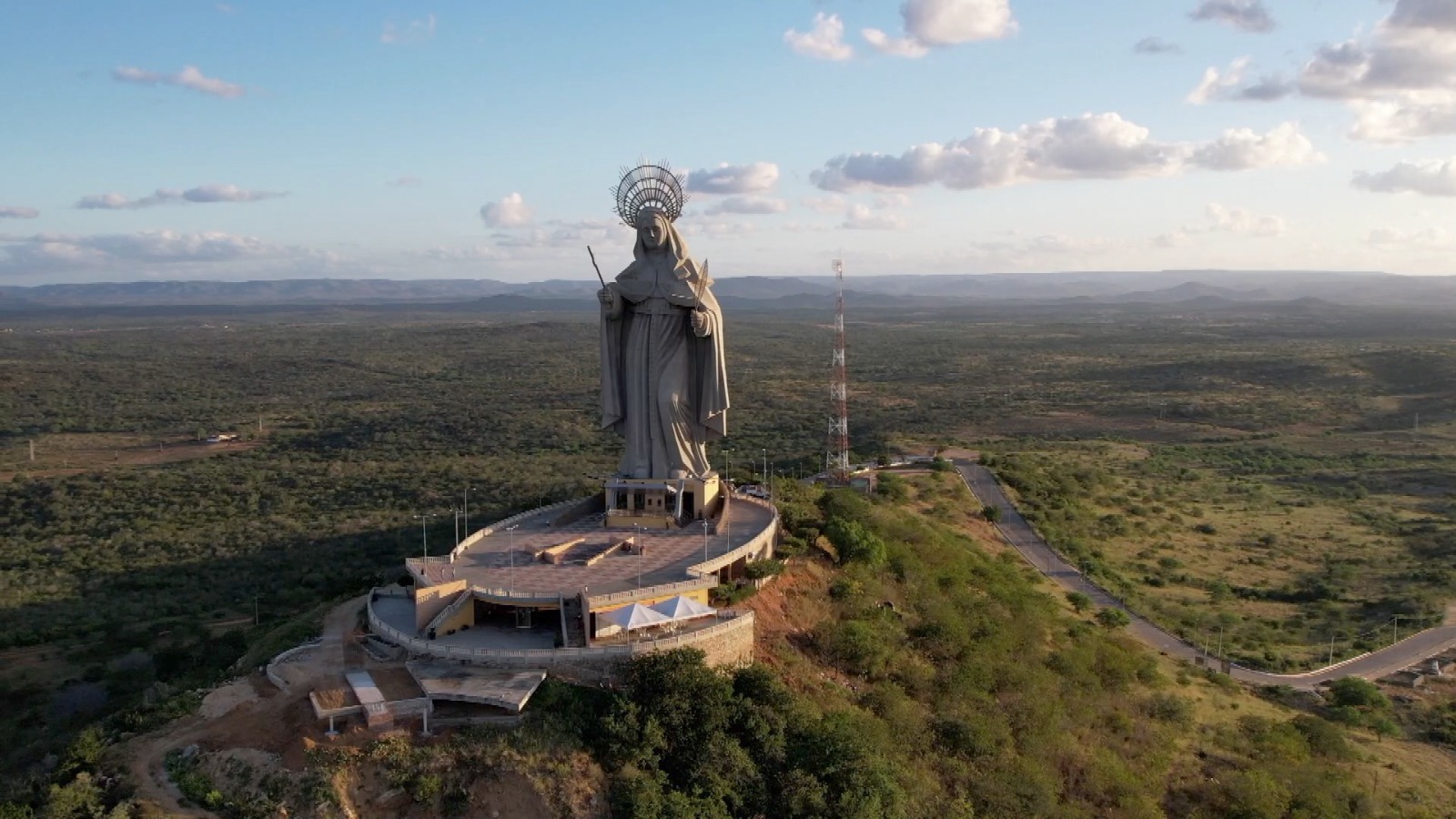 Estátua de Santa Rita de Cássia recebe título de Patrimônio Cultural, Turístico e Religioso do RN