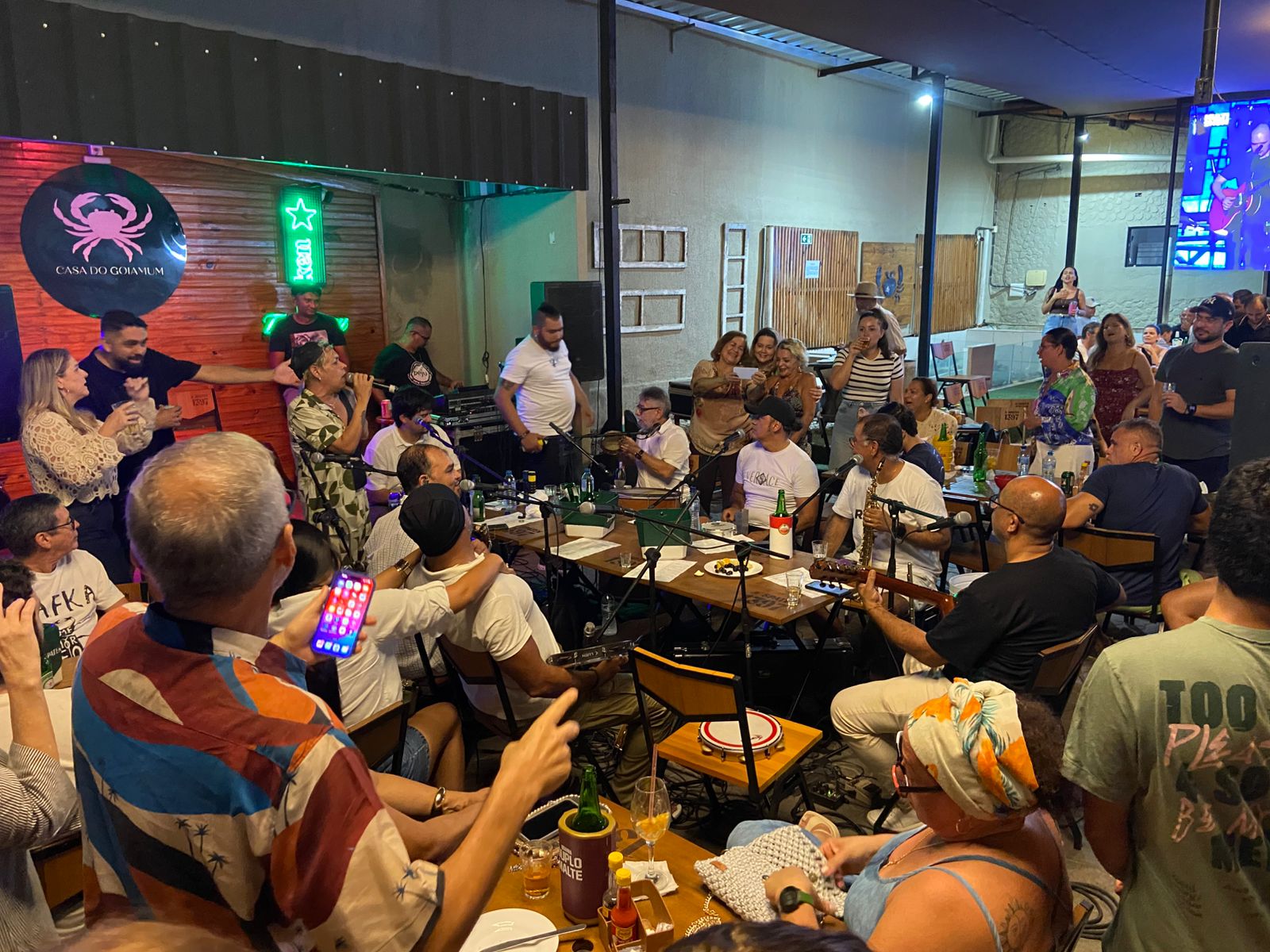 Sábado tem a edição de outubro do Resenha Samba Natal na Casa do Goiamum