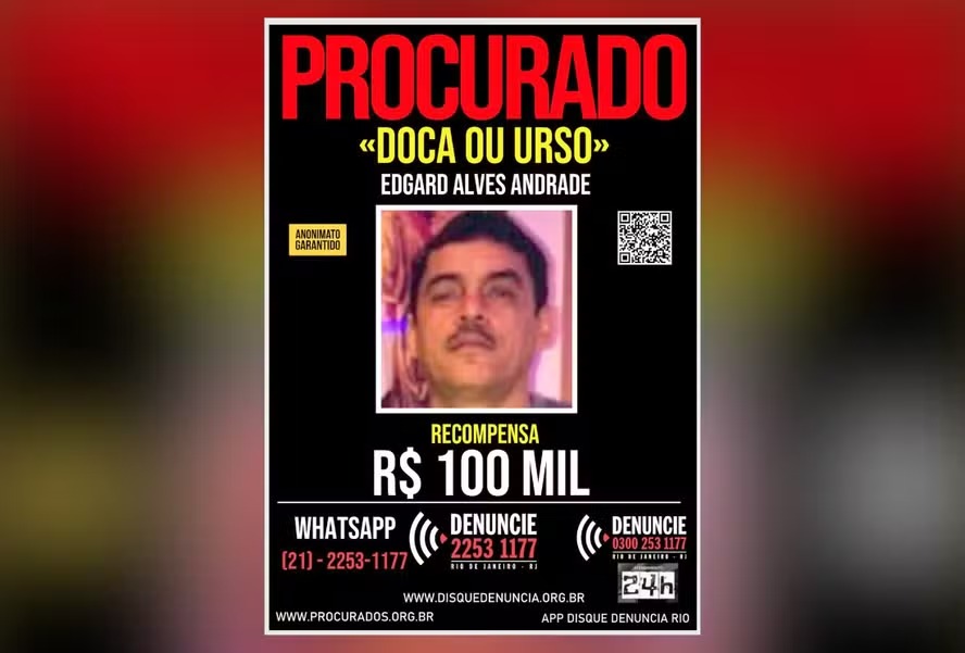 Uma semana após megaoperação, “Doca” segue foragido e na mira da polícia