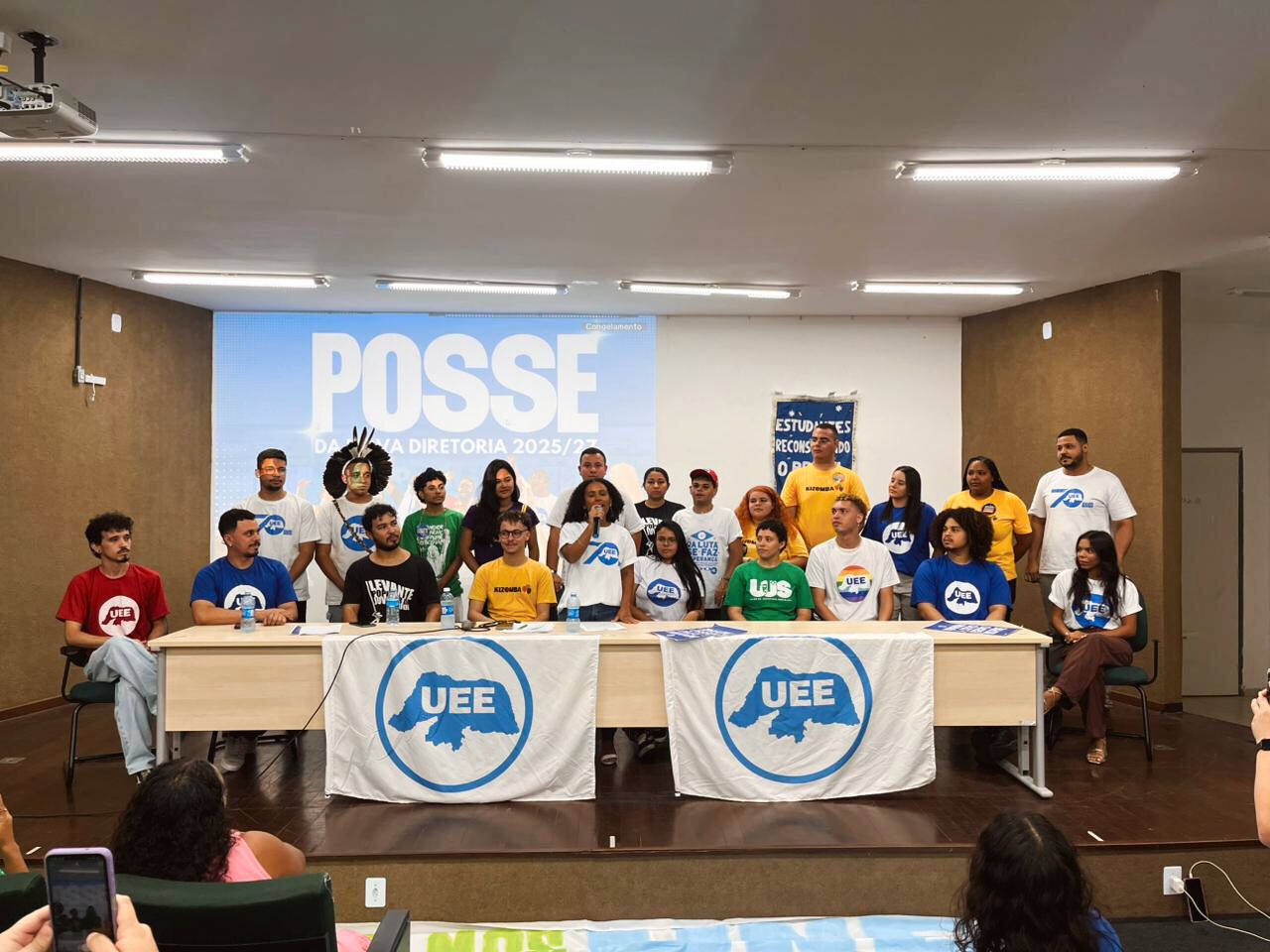 Estudantes do RN participam da posse da nova gestão da UEE/RN no IFRN Zona Norte
