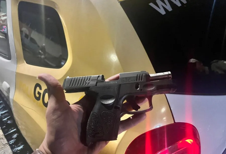 Homem é preso portando pistola ilegal de calibre restrito durante blitz do CPRE em Parnamirim