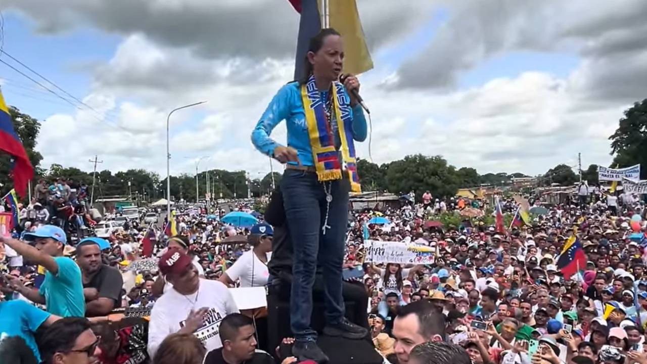 Maria Corina vê Nobel da Paz como impulso para libertar Venezuela do ditador Maduro