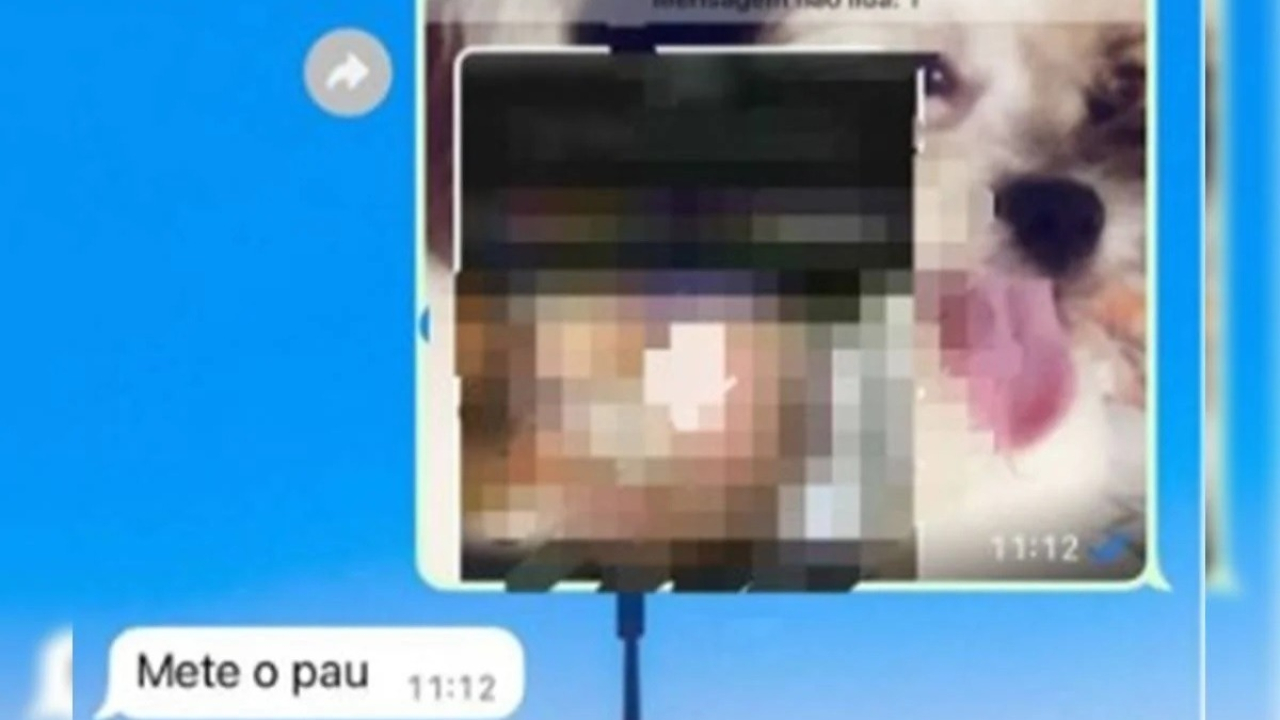 Homem envia vídeos íntimos da ex para a filha dela e é preso em flagrante