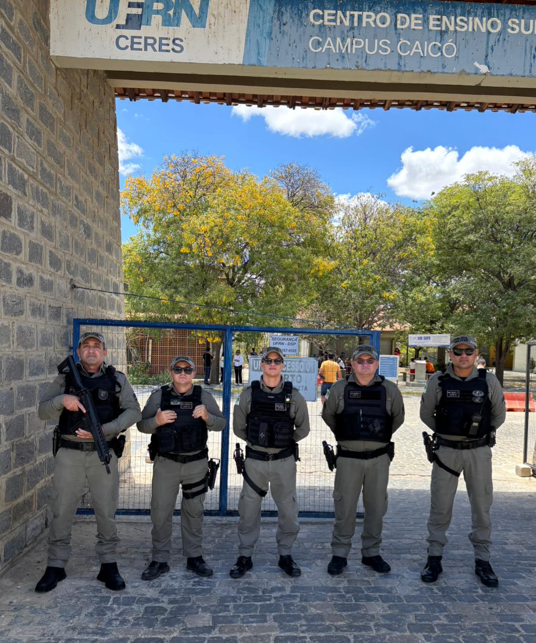 Segurança pública do RN avalia como positiva a operação durante o Concurso Nacional Unificado