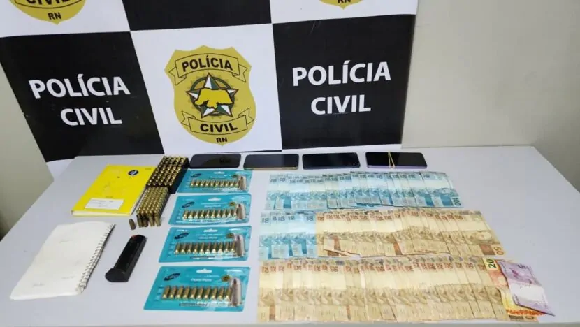 Homem é preso com 146 munições em operação da Polícia Civil em São Gonçalo do Amarante