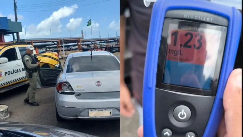 Homem é preso pela quarta vez por dirigir embriagado na Zona Norte de Natal