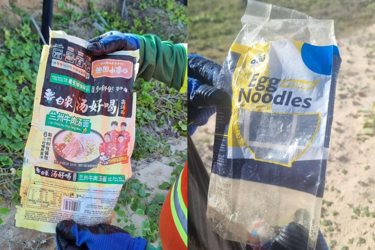 Urbana encontra resíduos asiáticos nas praias de Natal